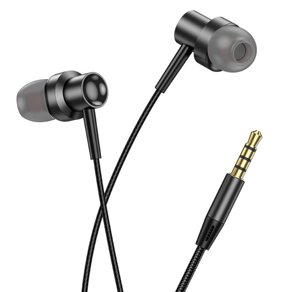 Borofone Earphones BM87 Element with microphone black
