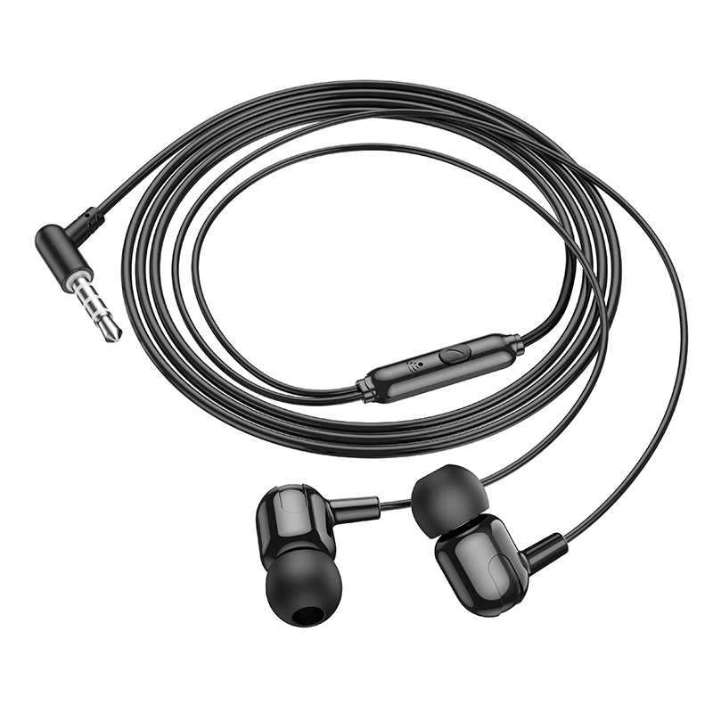 Borofone Earphones BM84 Berry with microphone black