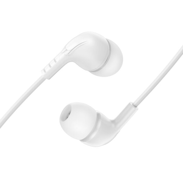Borofone Earphones BM83 Craft with microphone white