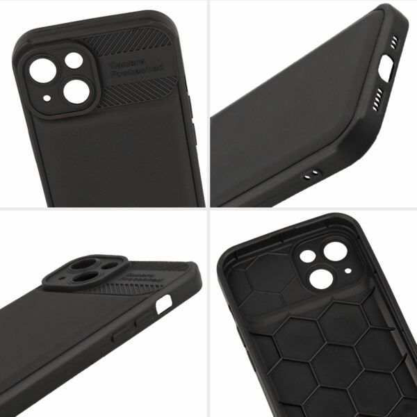 Camera Protected Case for Xiaomi Redmi Note 13 4G black
