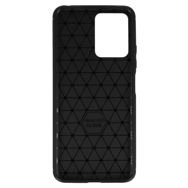 Back Case CARBON for XIAOMI REDMI NOTE 12 5G/POCO X5 Black