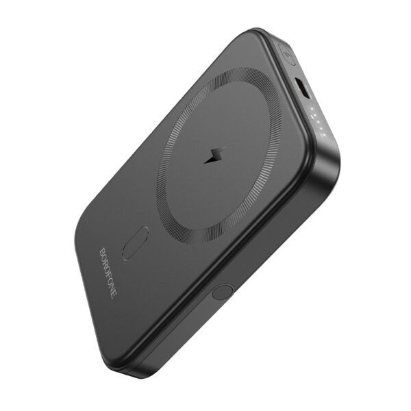 Borofone Power Bank 5000mAh BJ51 Kody - Type C - PD 20W magnetic with induction charging black