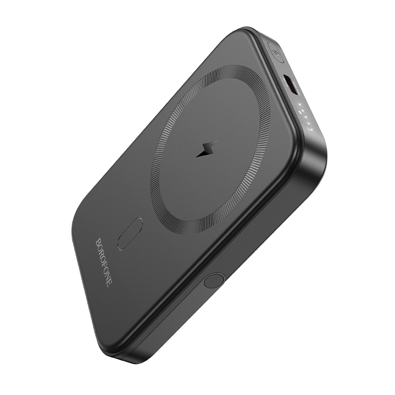 Borofone Power Bank 5000mAh BJ51 Kody - Type C - PD 20W magnetic with induction charging black
