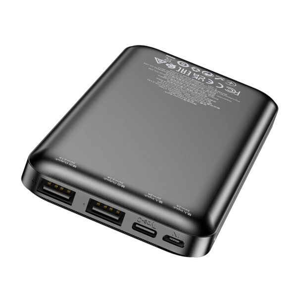 Borofone Power Bank 10000mAh BJ27 Pindar - 2xUSB - black