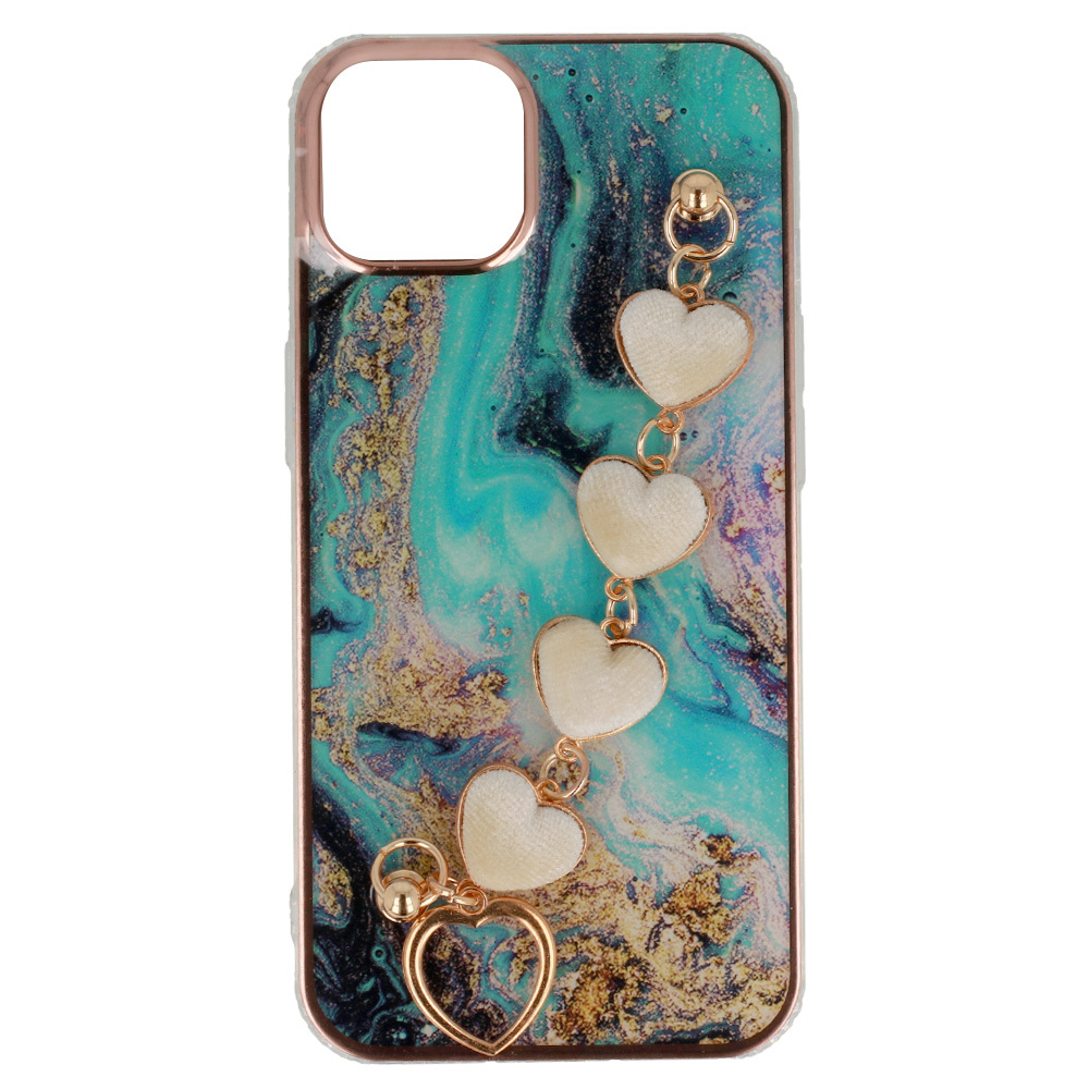 Trend Case for Iphone 15 Plus design 6 blue