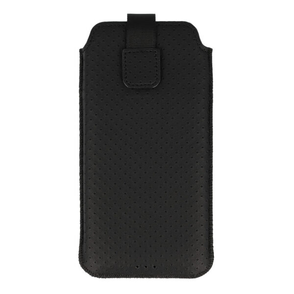 HIT Pouch Case (Size XXL) for Samsung S25 Ultra/S24 Ultra/M35/M23/A16 5G/Xiaomi Redmi 14C design 4 black