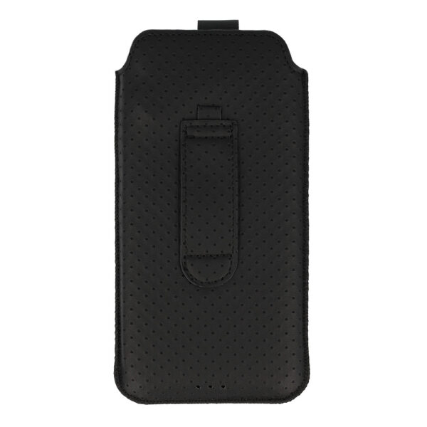 HIT Pouch Case (Size XXL) for Samsung S25 Ultra/S24 Ultra/M35/M23/A16 5G/Xiaomi Redmi 14C design 4 black