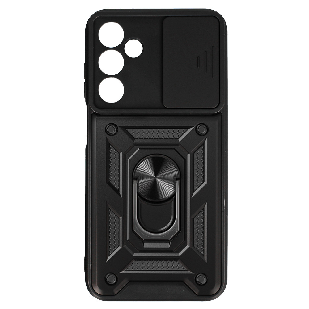 Slide Camera Armor Case for Samsung Galaxy A05S Black