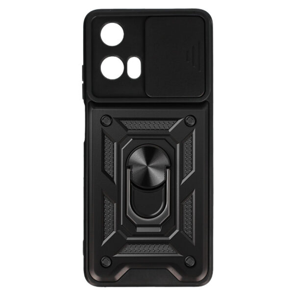 Slide Camera Armor Case for Motorola Moto G24 Black