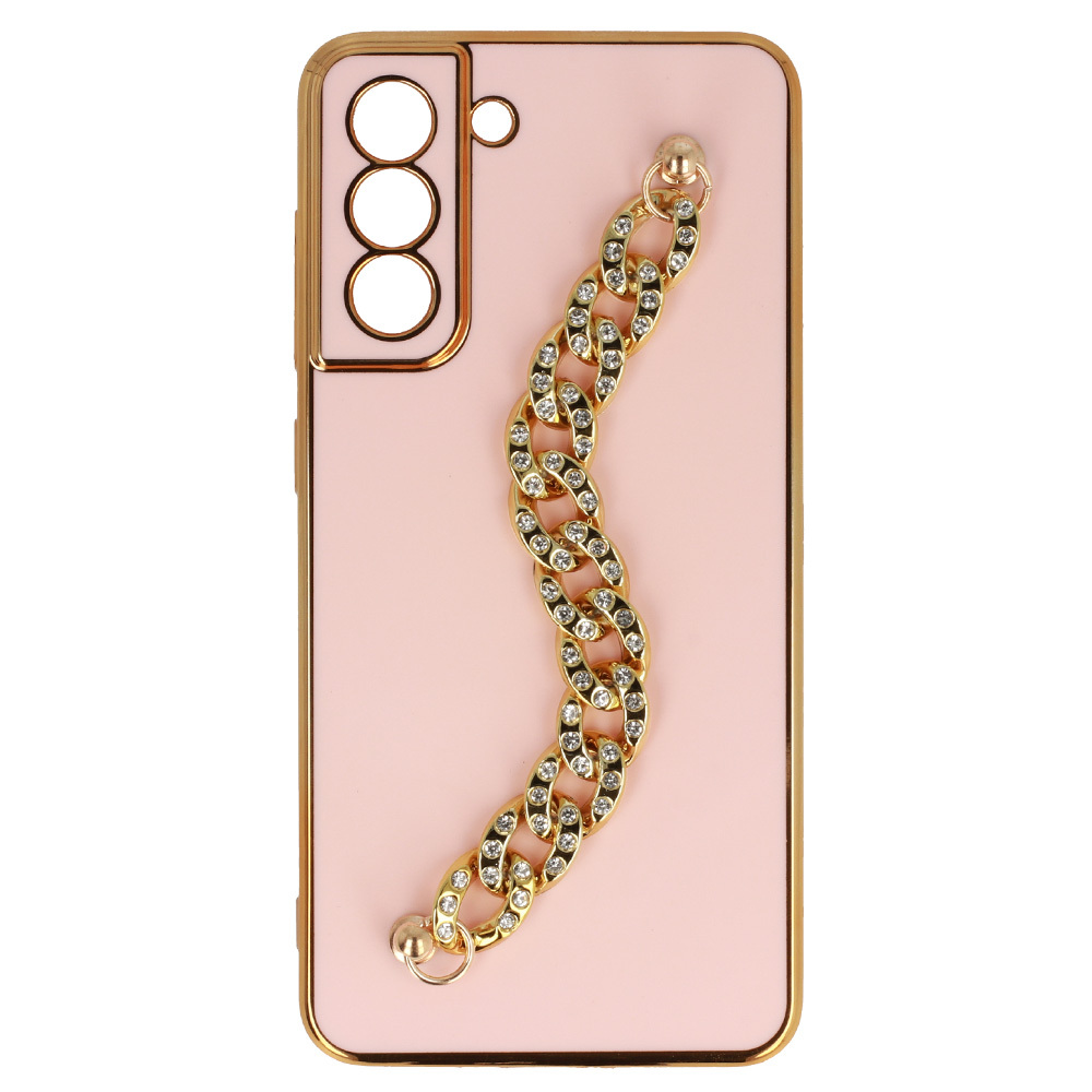 Trend Case for Samsung Galaxy S21 FE design 4 light pink