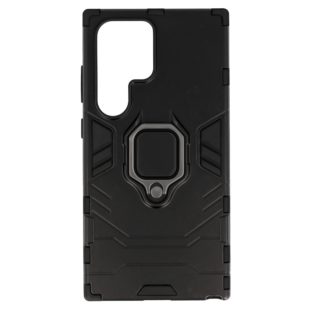 Ring Armor Case for Samsung Galaxy S24 Ultra Black