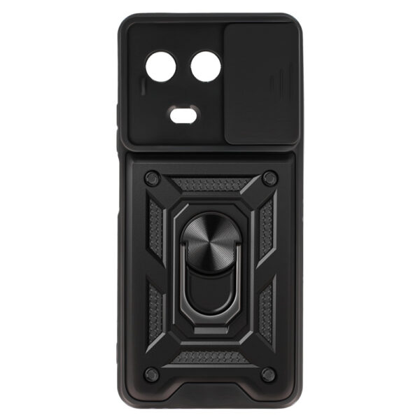 Slide Camera Armor Case for Realme C67 5G Black