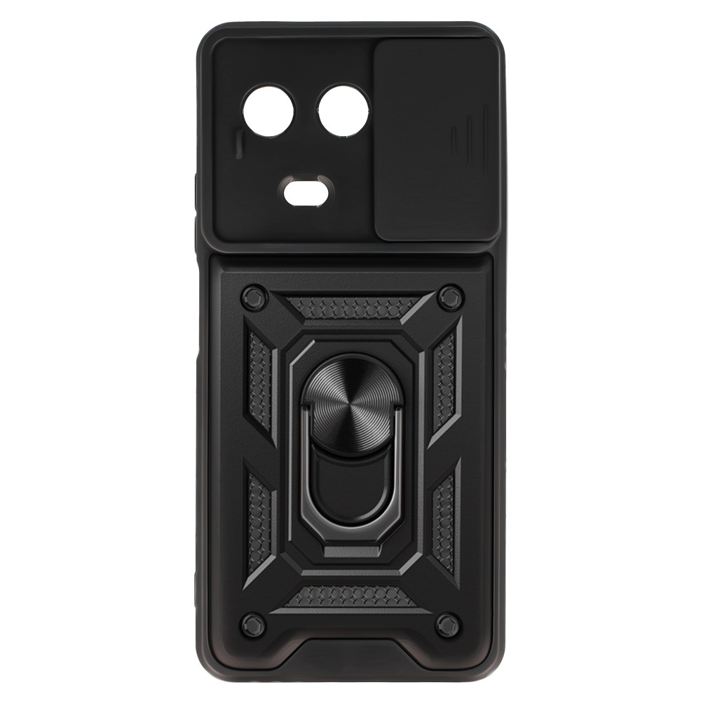 Slide Camera Armor Case for Realme C67 5G Black