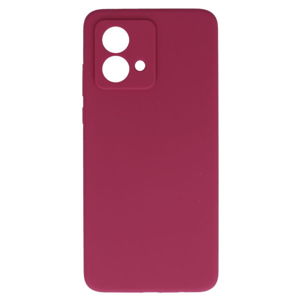 Silicone Lite Case for Motorola Moto G84 5G burgundy