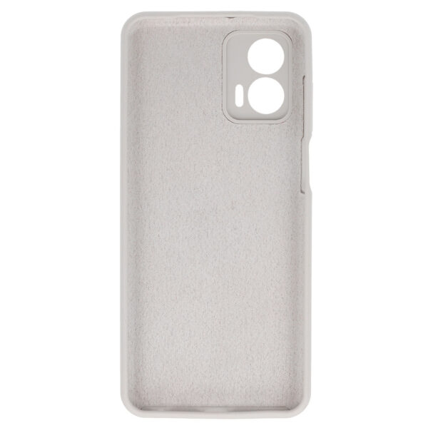 Silicone Lite Case for Motorola Moto G73 titanium