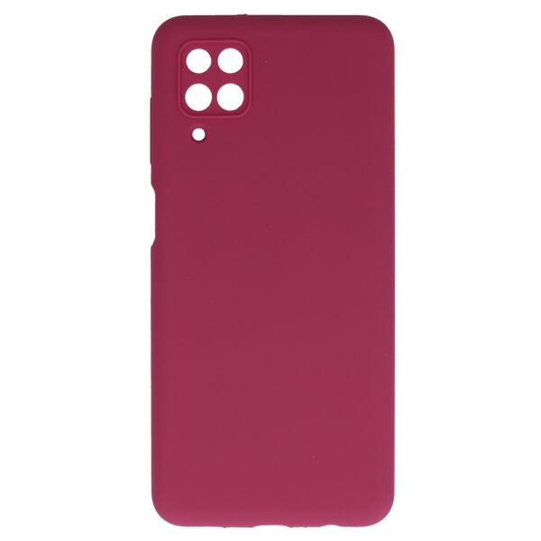 Silicone Lite Case for Samsung Galaxy A12/M12 burgundy
