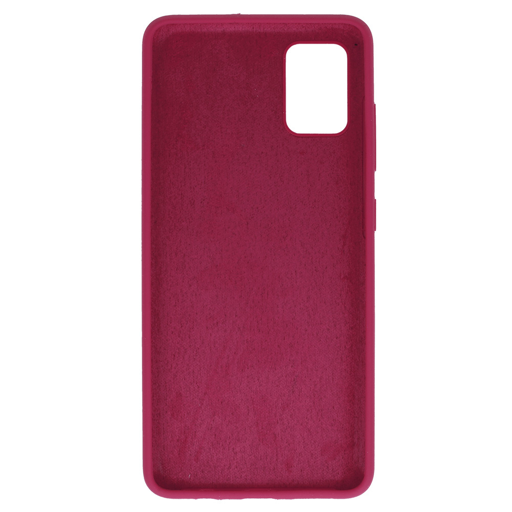 Silicone Lite Case for Samsung Galaxy A51 burgundy