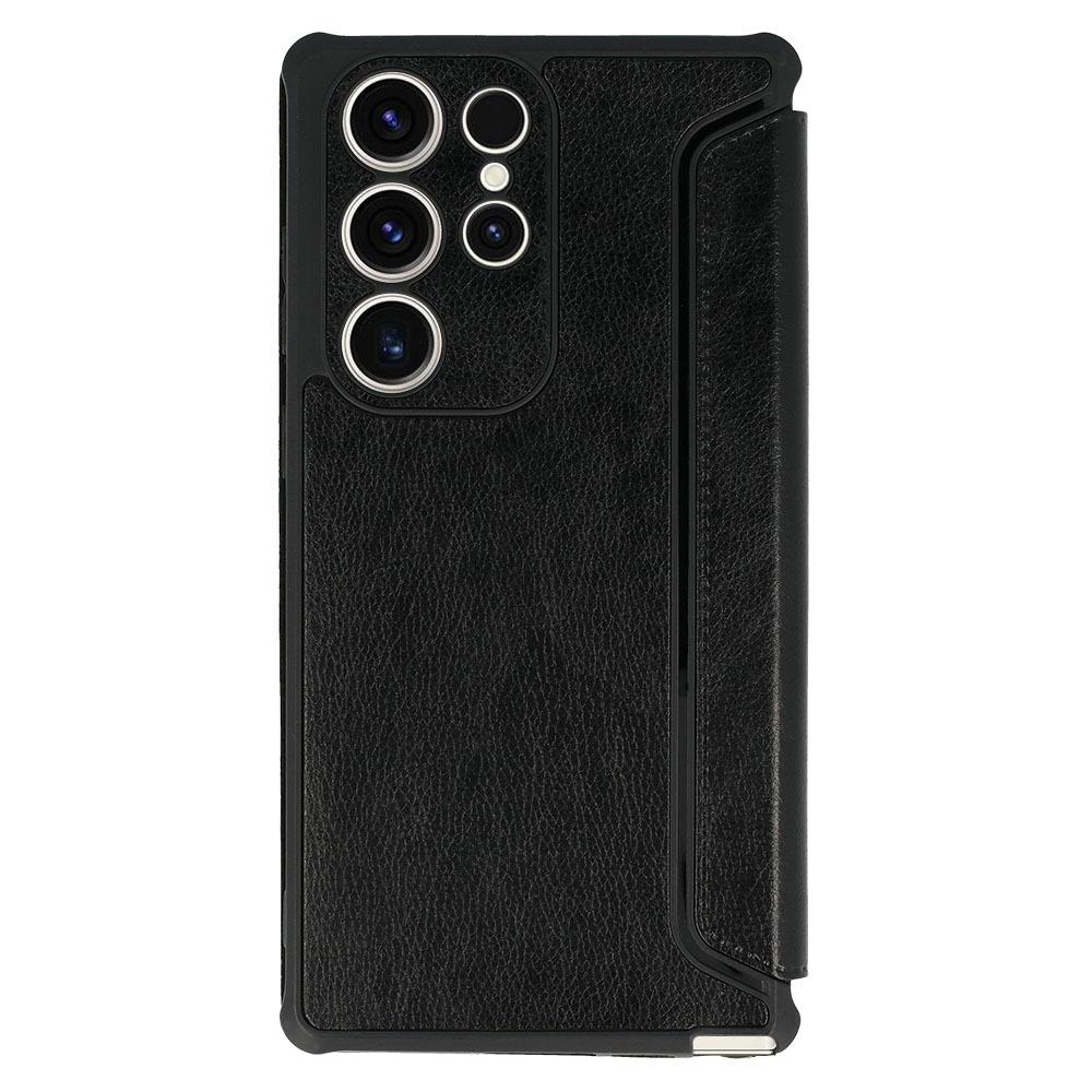 Razor Leather Book Case for Xiaomi Redmi Note 13 Pro Plus 5G black