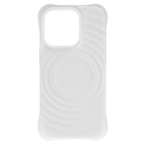 Tel Protect Wave Magsafe Case for Iphone 15 white