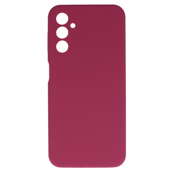 Silicone Lite Case for Samsung Galaxy M34 5G burgundy