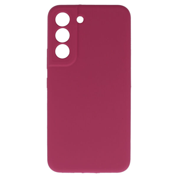 Silicone Lite Case for Samsung Galaxy S22 burgundy