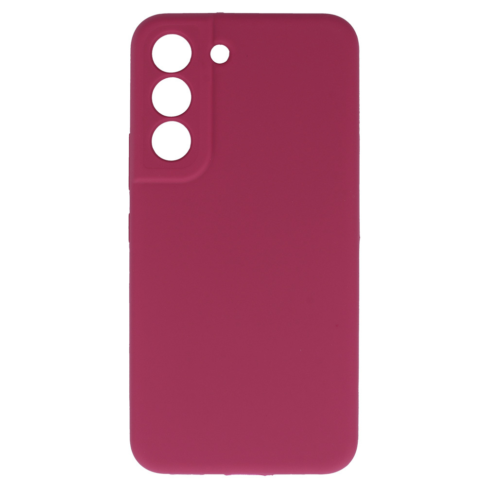Silicone Lite Case for Samsung Galaxy S22 burgundy