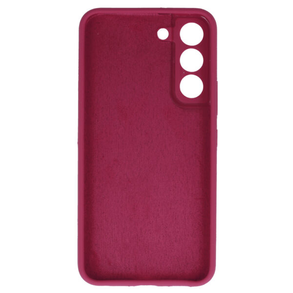 Silicone Lite Case for Samsung Galaxy S22 burgundy