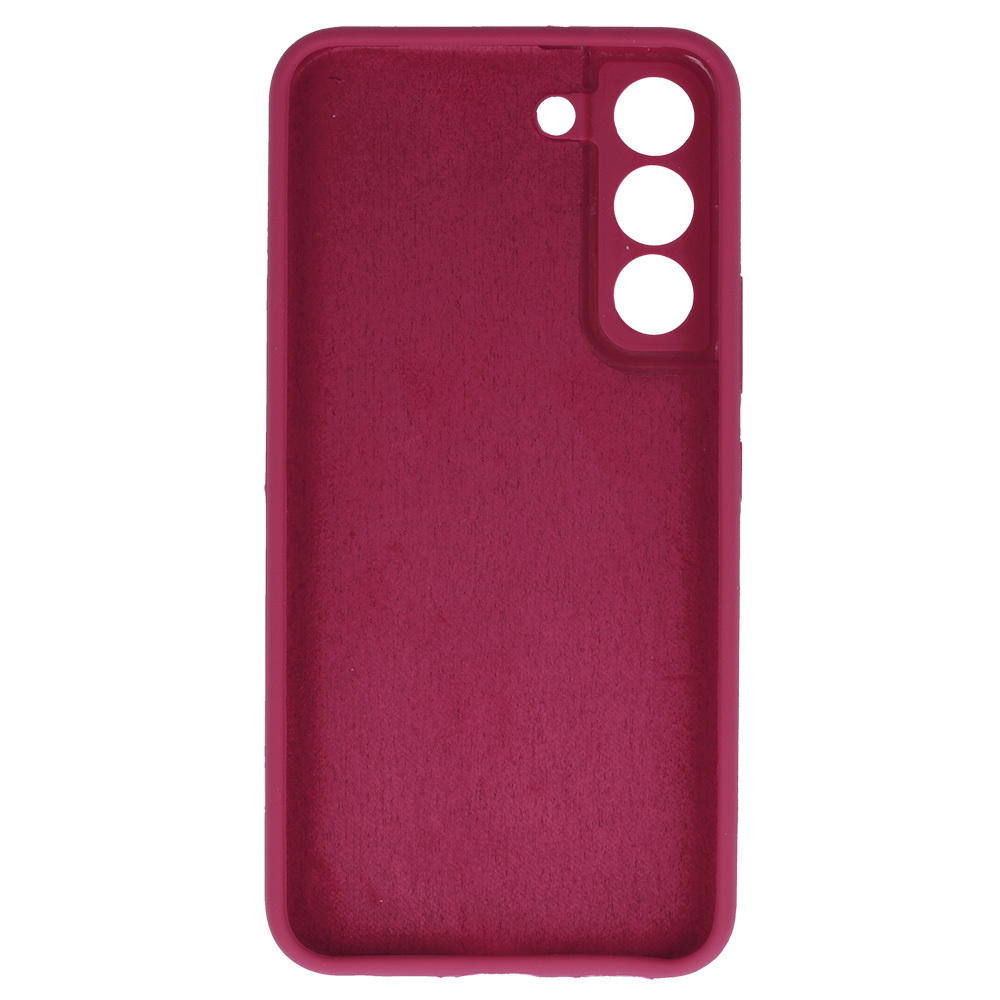 Silicone Lite Case for Samsung Galaxy S22 burgundy