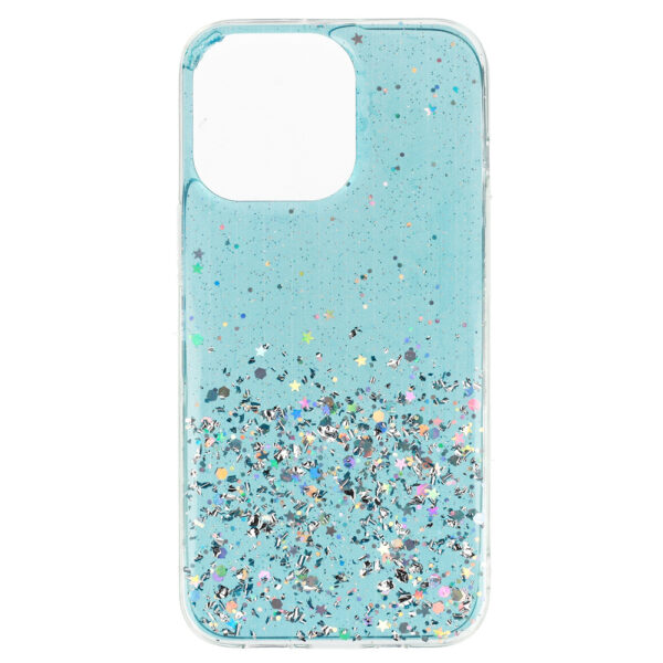Brilliant Clear Case for Iphone 13 Pro Blue