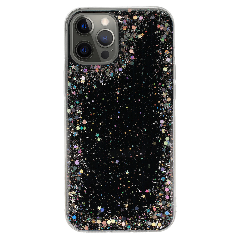 Brilliant Clear Case for Iphone 12 Pro Max Black