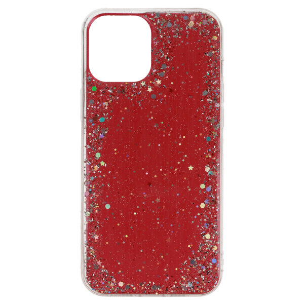 Brilliant Clear Case for Iphone 12 Pro Max Red
