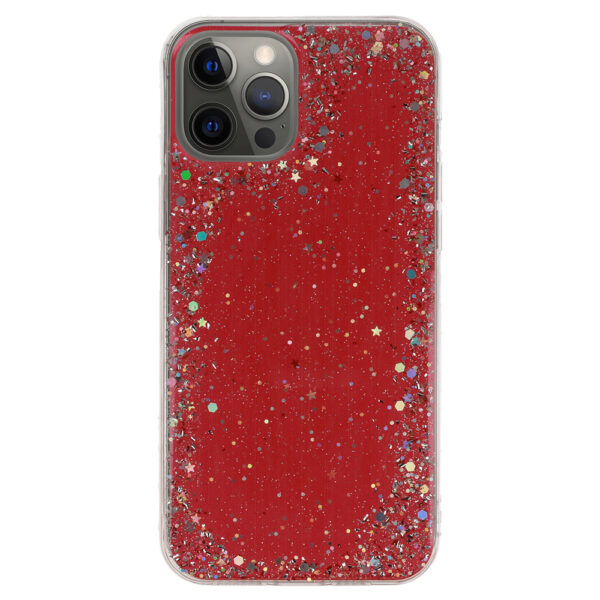 Brilliant Clear Case for Iphone 12 Pro Max Red