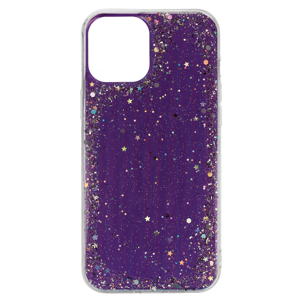 Brilliant Clear Case for Iphone 12 Pro Max Purple