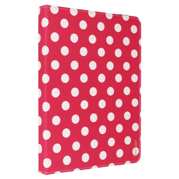 Wonder Canvas Tablet Case 10 inches red polka-dot