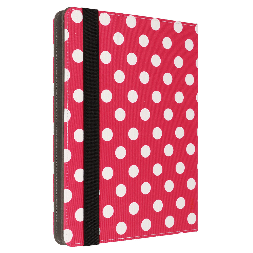 Wonder Canvas Tablet Case 10 inches red polka-dot