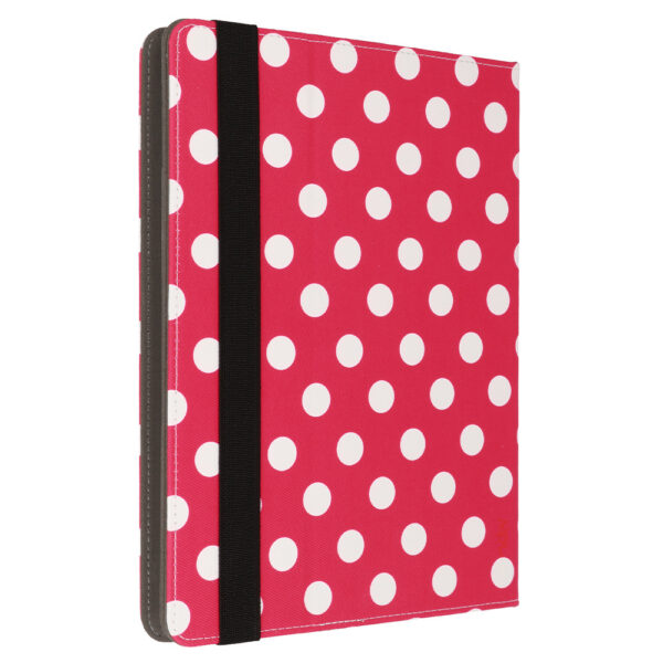 Wonder Canvas Tablet Case 13 inches red polka-dot