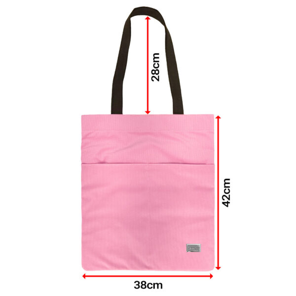 Shopping bag Wonder pattern 4 pink