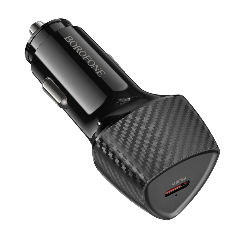foto_add-286631 Borofone Car charger BZ31B Solid - Type C - PD 30W black