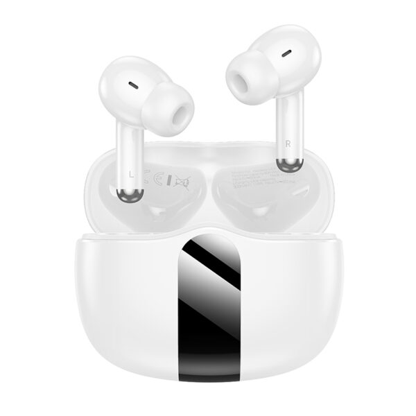 Borofone TWS Bluetooth Earphones FQ3 Soulmate ANC+ENC white