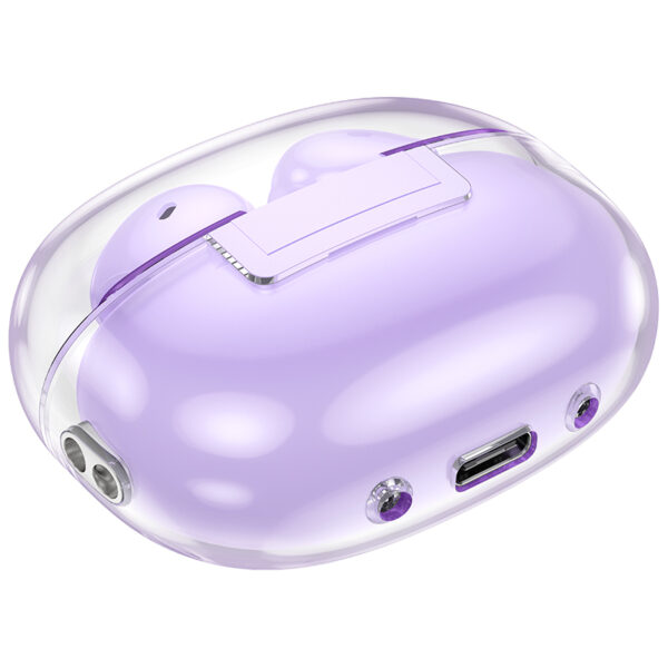Borofone TWS Bluetooth Earphones BW46 Ice flake purple