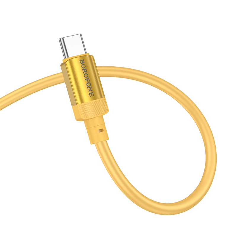 Borofone Cable BX108 Start - Type C to Type C - 60W 3A 1 metre gold