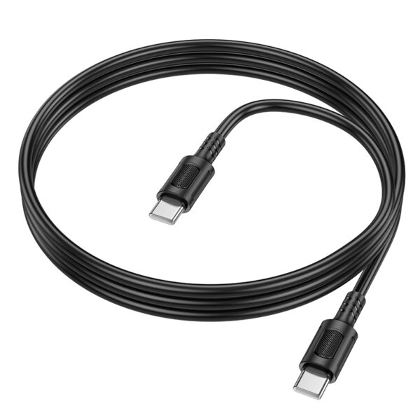 Borofone Cable BX111 Feliz - Type C to Type C - 60W 3A 1 metre black