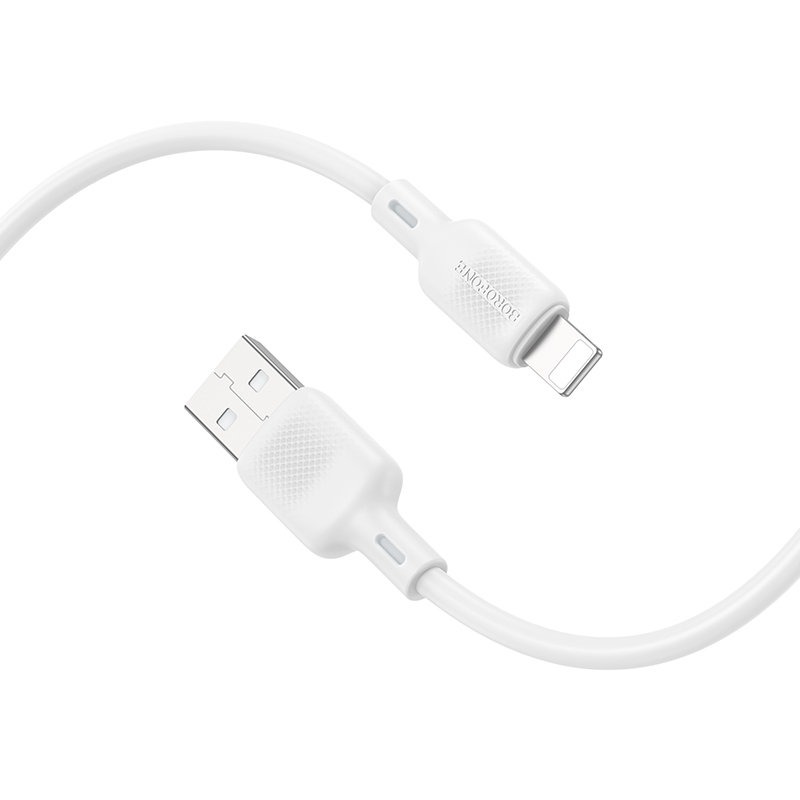 Borofone Cable BX113 Lenny - USB to Lightning - 2,4A 1 metre white