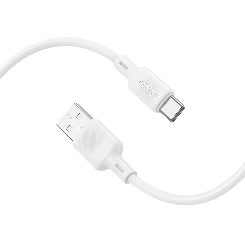 Borofone Cable BX113 Lenny - USB to Type C - 3A 1 metre white