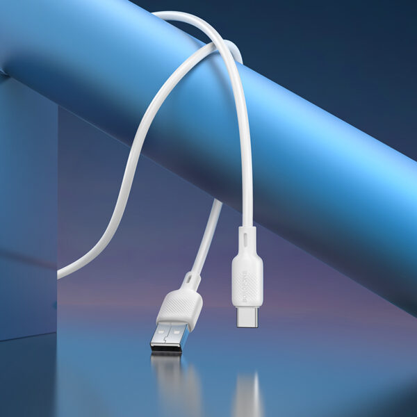 Borofone Cable BX113 Lenny - USB to Type C - 3A 1 metre white
