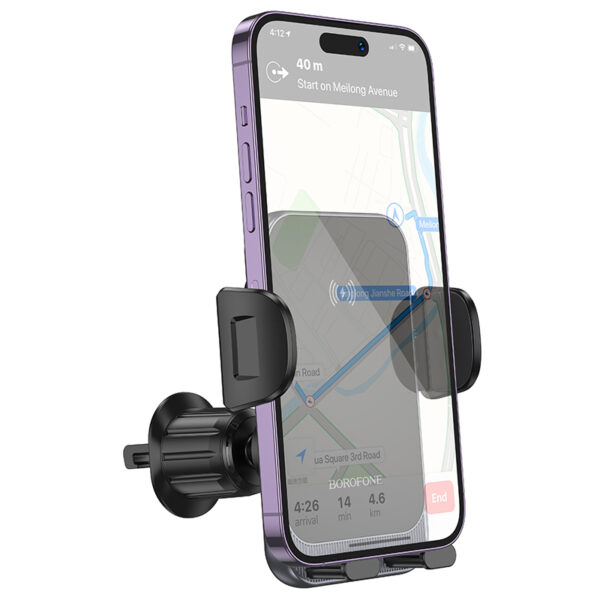 Borofone Car holder BH220 Leader with induction charging to air vent black