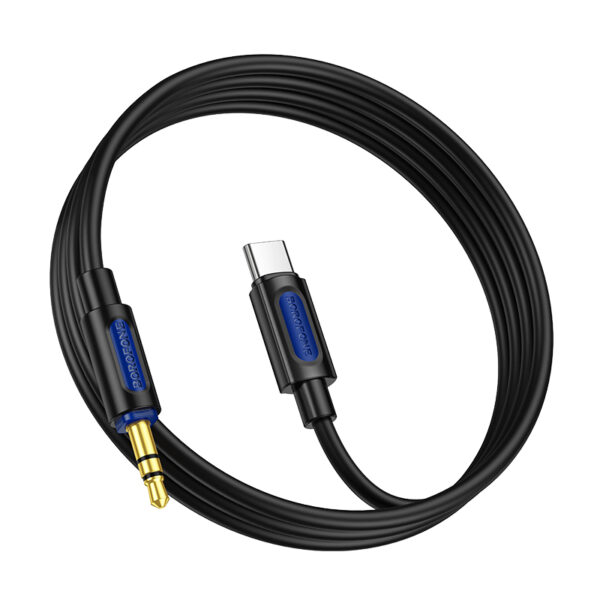 Borofone Cable AUX BL20 - jack 3,5mm to Type C - 1 metr black