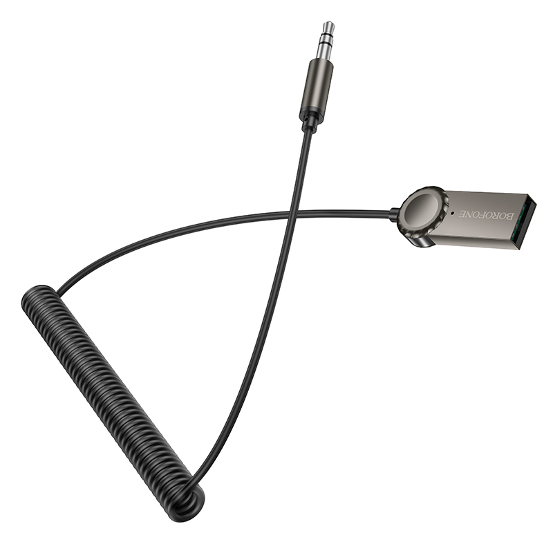 Borofone Audio Bluetooth Receiver AUX BC56 Peaceful grey