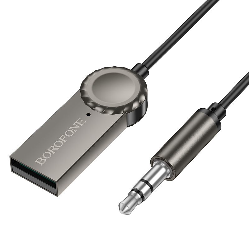Borofone Audio Bluetooth Receiver AUX BC56 Peaceful grey