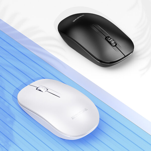 Borofone Computer mouse BG14 Planet wireless white